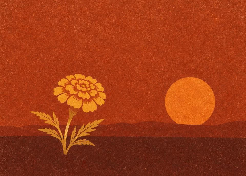 Ember Dusk — Postcard